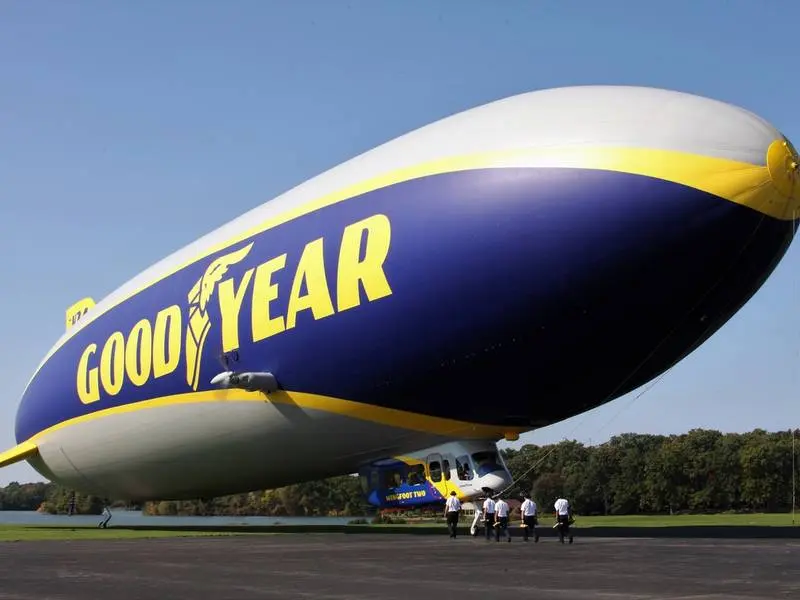 That Was the Goodyear Blimp Over Your House, and It Didn't Come for the Bills