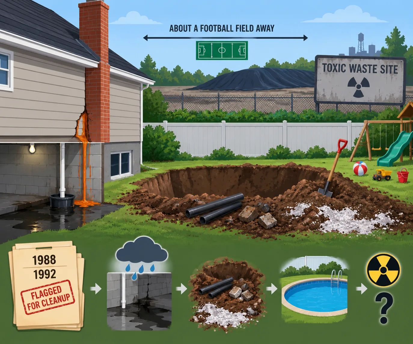 A Football Field From Love Canal, the Ground Is Talking Again