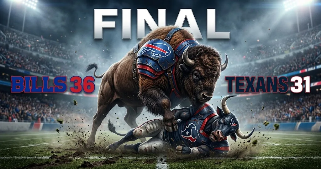 Josh Allen Split Two Defenders in Houston, and the Whole 716 Exhaled