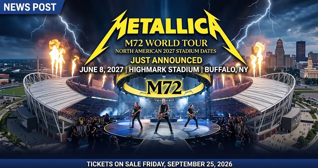 Metallica Is Coming Home to Orchard Park: The Full Buffalo History Behind the 2027 Return
