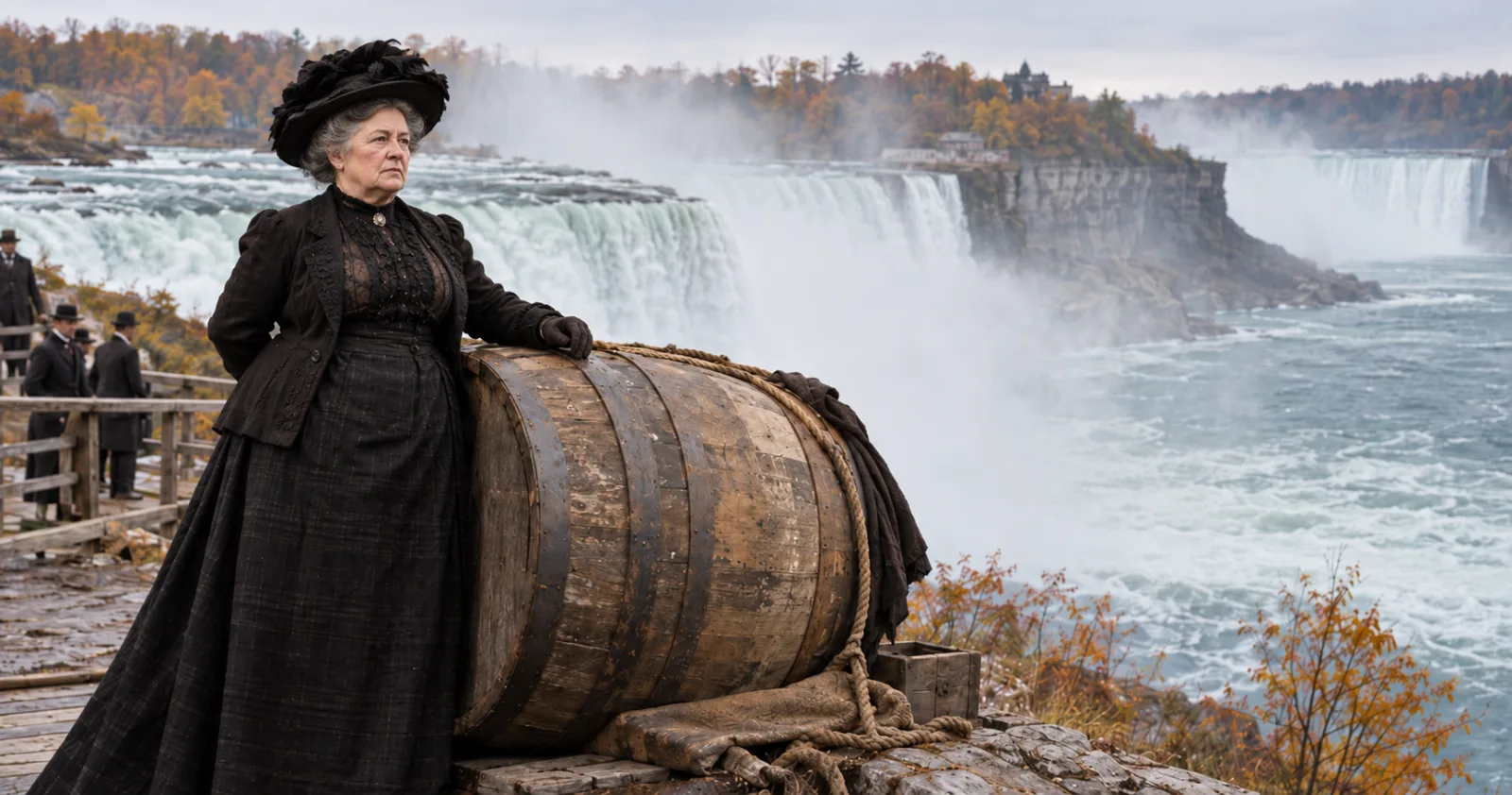 125 Years Ago, a 63-Year-Old Schoolteacher Climbed Into a Barrel Above the Falls and Came Out Alive